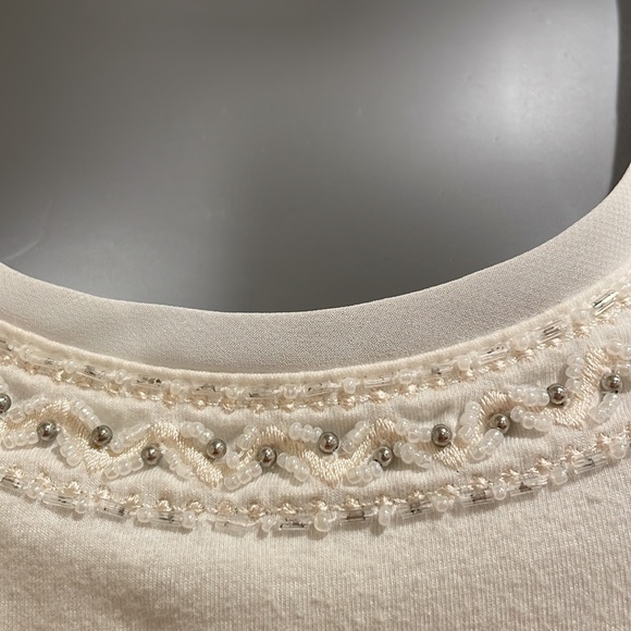 White House Black market beaded tank top size medium. - Picture 4 of 4